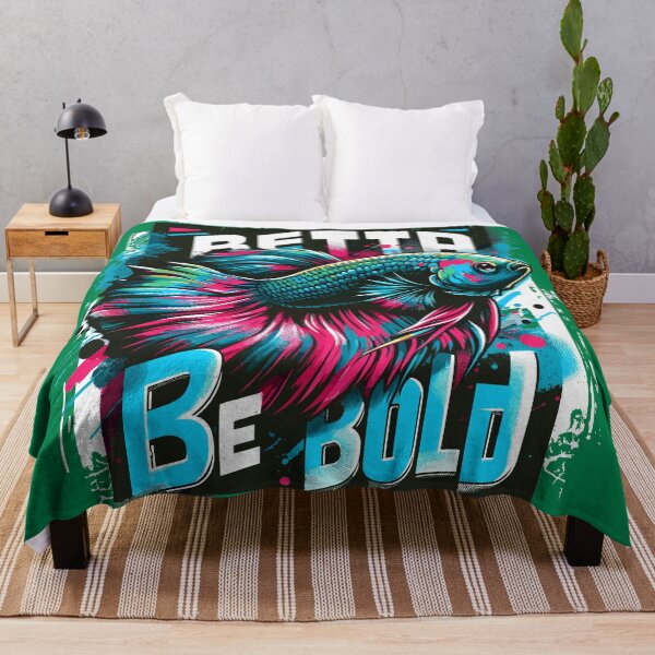 Item preview, Cool Betta Splendens design in streetwear style designed and sold by FinFriends.