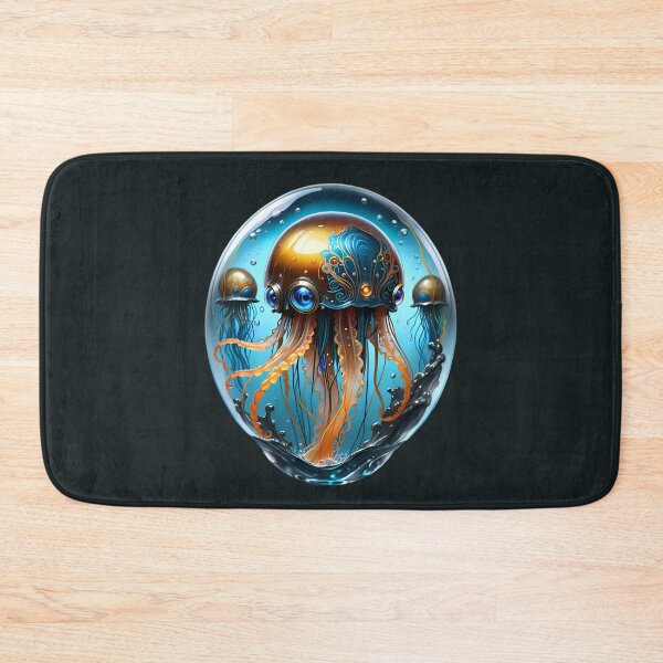 Item preview, Cool Futuristic Cyborg Jellyfish designed and sold by TheArtOfPat.