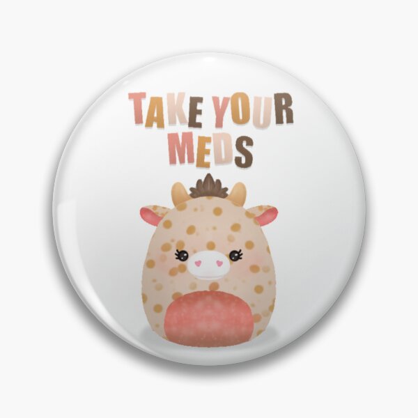 Item preview, "Take your Meds" Zuni Squishmellow Pharmacy Tech designed and sold by the-pill-pony.