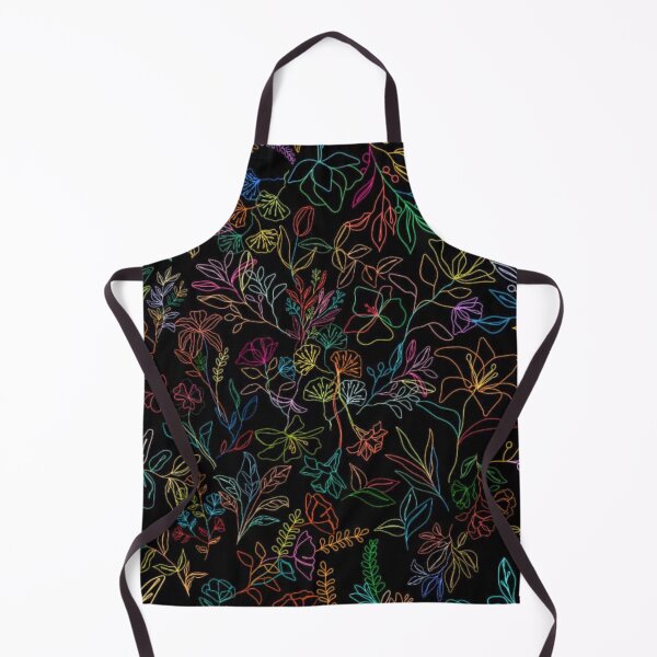 Item preview, Classical colourful floral pattern flowers designed and sold by LUCKYHAPPYFINDS.