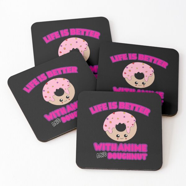Item preview, Life Is Better With Anime And Doughnut designed and sold by Tokyotopia.
