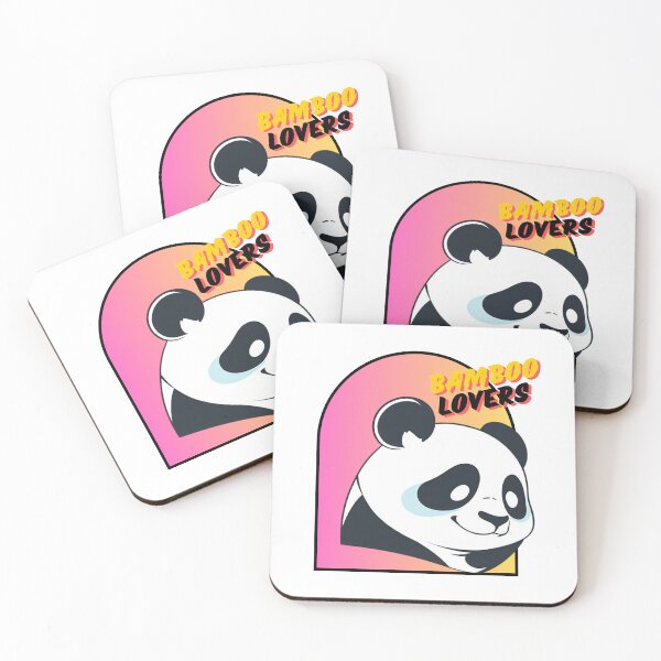 Item preview, Panda bamboo lovers designed and sold by HomeRunHTTP.