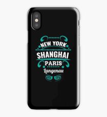 Langenau - Our city is not a Weltmertopole but you should. iPhone Case/Skin