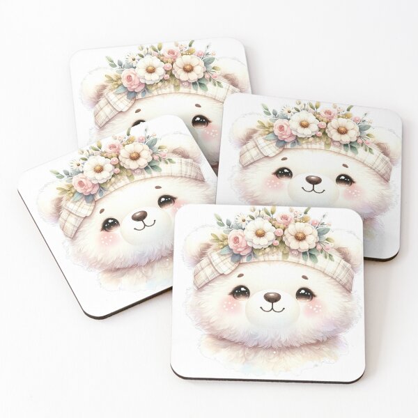 Item preview, Cute Baby Bear Cub Boho Babies A Watercolor Celebration designed and sold by dcohea.