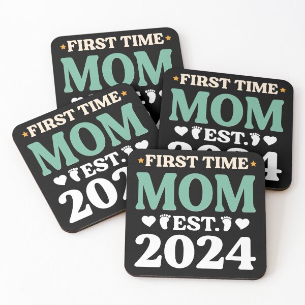 Item preview, First Time Mom Est 2024 - Mother's Day designed and sold by LEOOTY.
