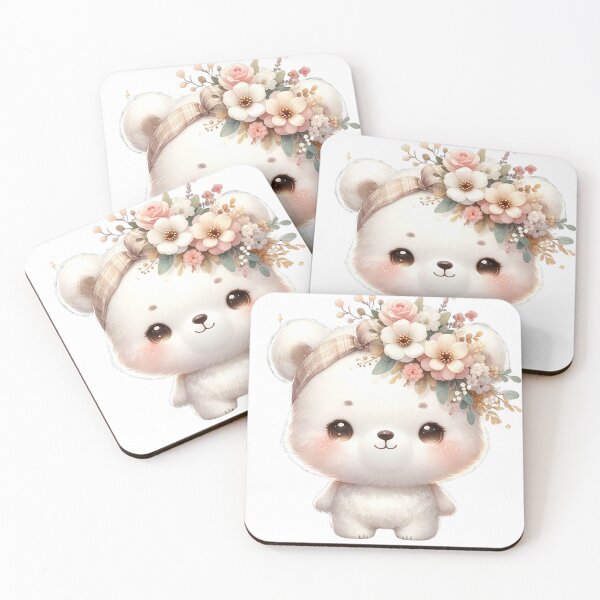 Item preview, Cute Baby Bear Cub Boho Babies A Watercolor Celebration designed and sold by dcohea.
