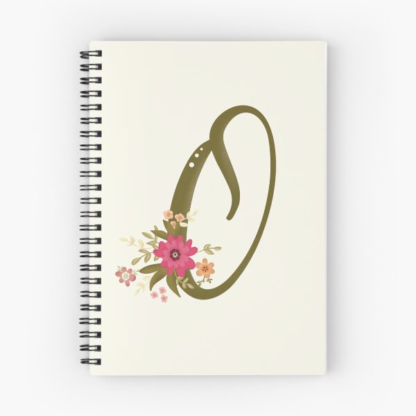 Item preview, Vintage Bouquet Floral Initial - O designed and sold by Willow & Grace Designs.