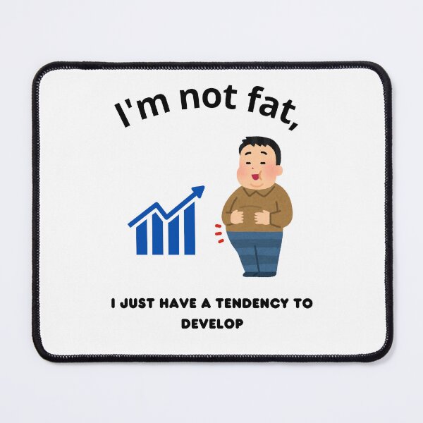 Item preview, A funny drawing about obesity on a T-shirt, a gift for an obese person designed and sold by barmaz.