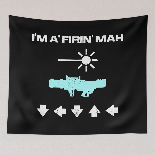 Item preview, I'M A' FIRIN' MAH LASER CANNON designed and sold by CCCDesign.