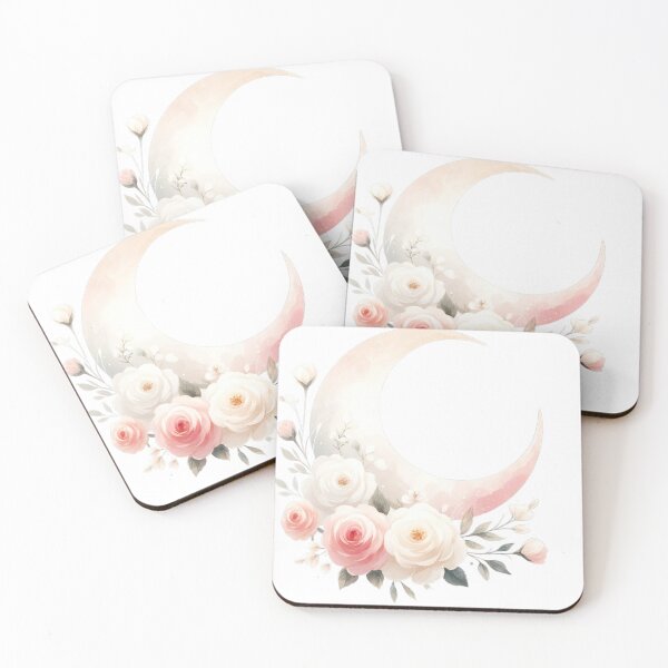Item preview, Boho Floral Crescent Moon Boho Babies A Watercolor Celebration designed and sold by dcohea.