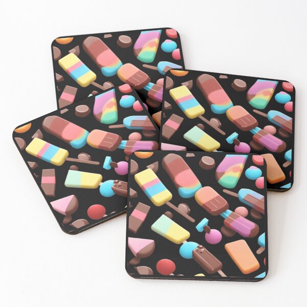 Item preview, 3D Yummy Chocolate Popsicle Design designed and sold by TGAL2.