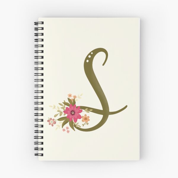 Item preview, Vintage Bouquet Floral Initial - S designed and sold by Willow & Grace Designs.