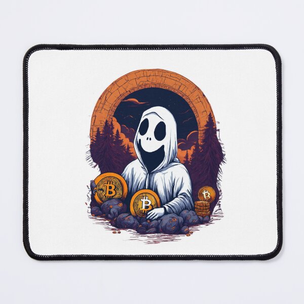 Item preview, Casper Ghost with Bitcoin Eyes designed and sold by Mikolaj Sudol.
