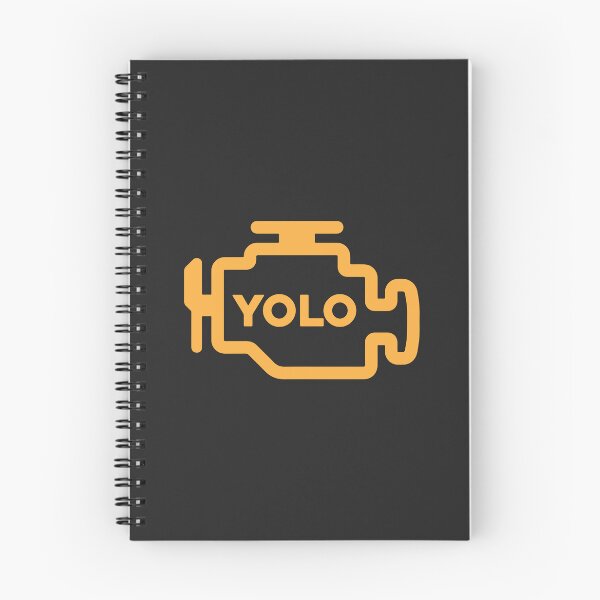 Item preview, Check Engine Light - YOLO designed and sold by ApexFibers.