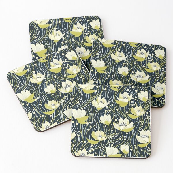 Item preview, Green flowers designed and sold by LianeLamoglia.