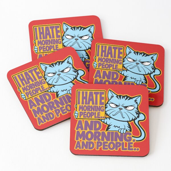 Item preview, I hate Morning People.. and Mornings.. And People.. designed and sold by 123ks.
