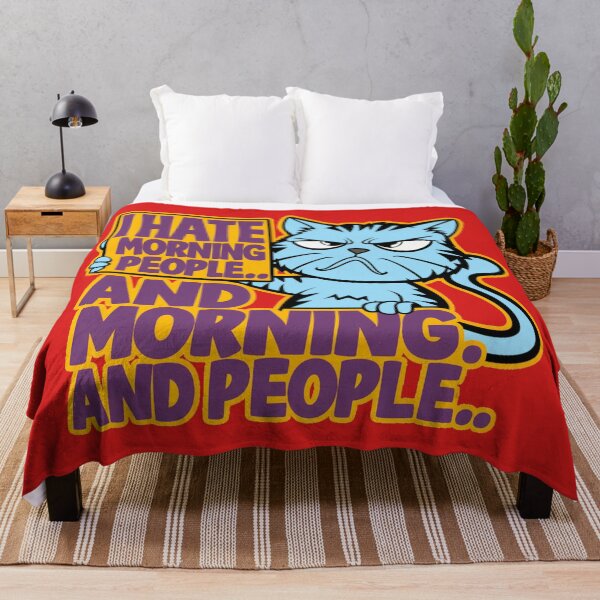 Item preview, I hate Morning People.. and Mornings.. And People.. designed and sold by 123ks.