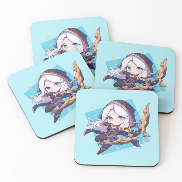 Item preview, Ashe with a bow designed and sold by MadeByHaresShop.
