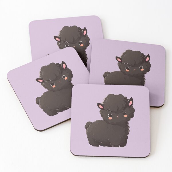 Item preview, Black alpaca designed and sold by MadeByHaresShop.