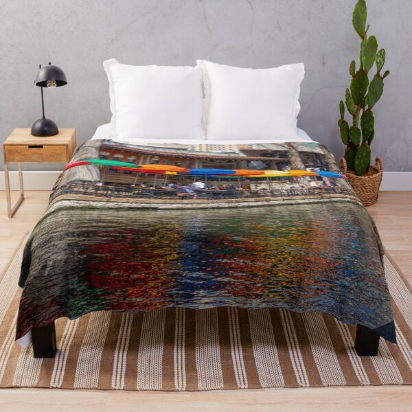 Item preview, San Antonio Riverwalk Umbrella Reflections designed and sold by SafariByMarisa.
