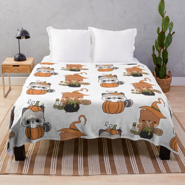 Item preview, Halloween Raccoon & Beaver designed and sold by jennysselling.