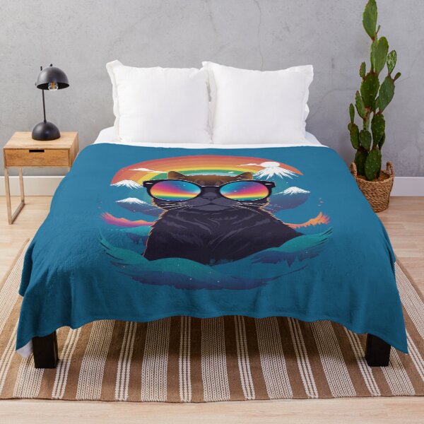 Item preview, Rainbow Cat: Shades of Joy designed and sold by Slick-Waffles.