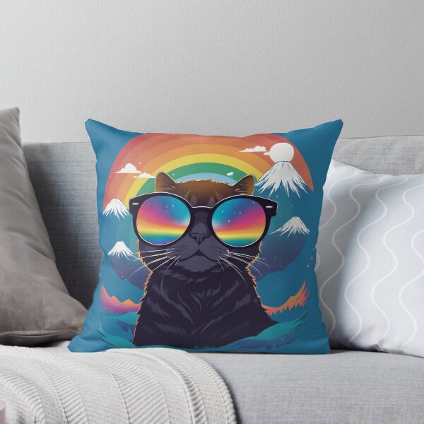 Item preview, Rainbow Cat: Shades of Joy designed and sold by Slick-Waffles.