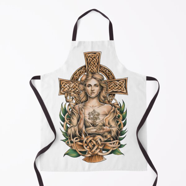 Item preview, Celtic Goddess and Celtic Cross designed and sold by REAL IRISH GIFTS.