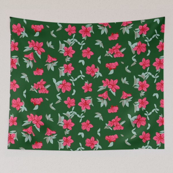 Item preview, Red azalea1 designed and sold by Eastspacebubble.