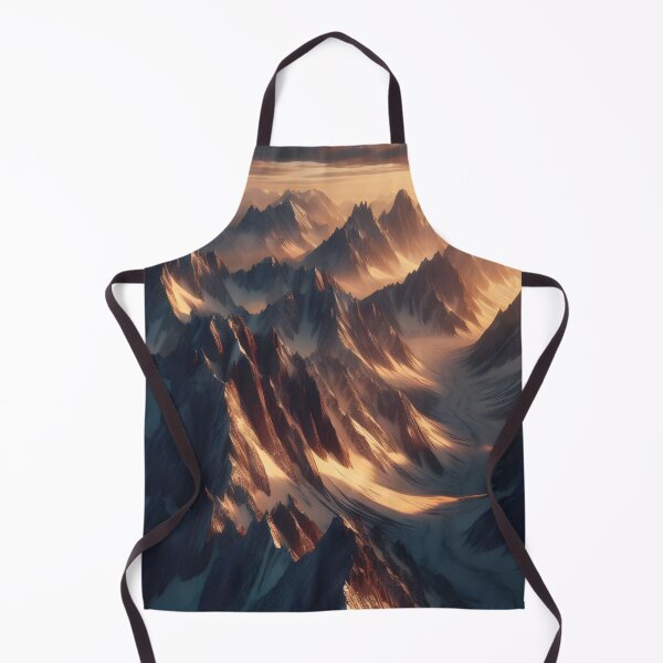 Item preview, Sunset Snow-Capped Mountain Range - Nature Lover's Dream designed and sold by PandaTShirtShop.
