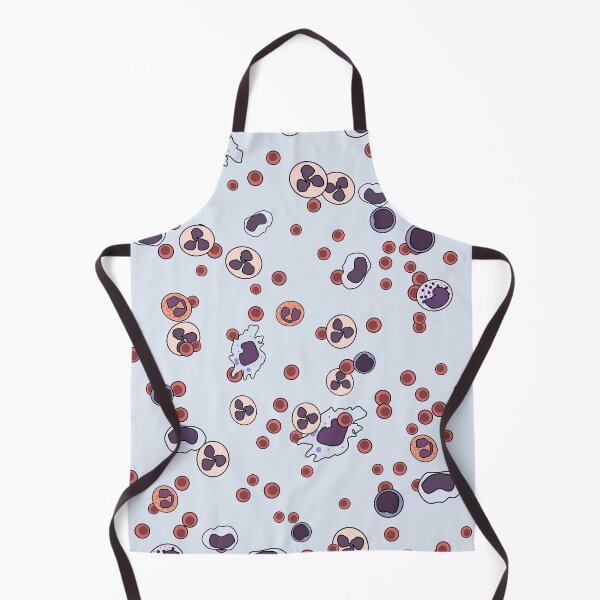 Item preview, Blood smear pattern (Blue) designed and sold by MicroMarket.