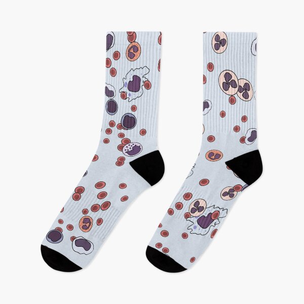 Item preview, Blood smear pattern (Blue) designed and sold by MicroMarket.
