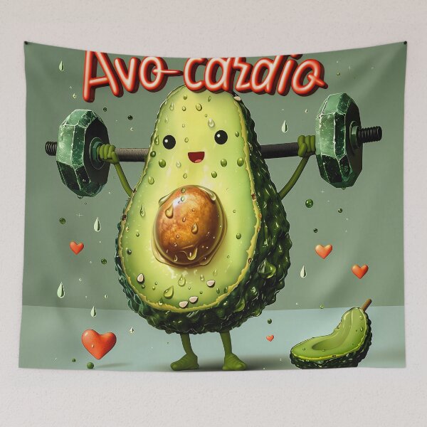 Item preview, Avo Cardio! designed and sold by landletsy.