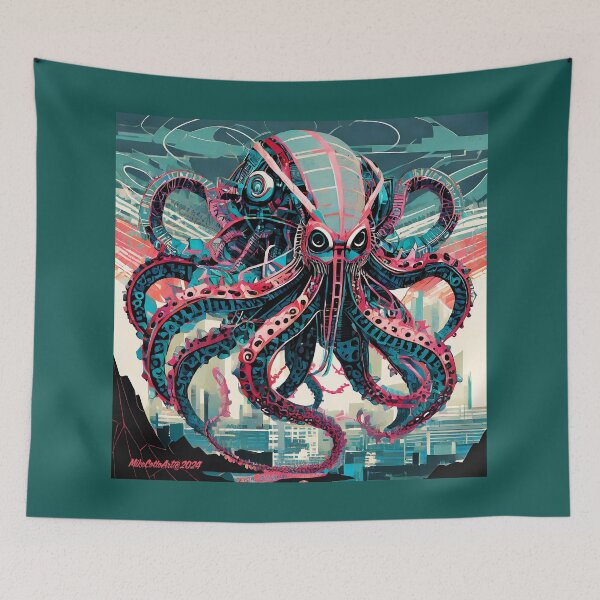 Item preview, Octopus Prime Arises to the Dankness of a New Morning designed and sold by Michael Cotto.