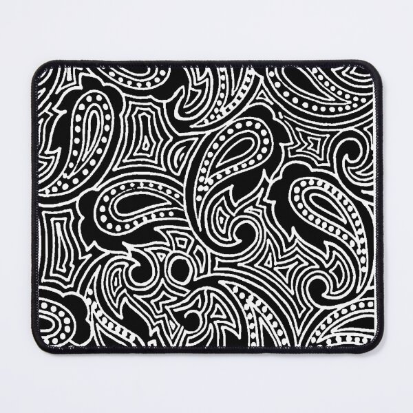 Item preview, Black and White Cashmere Pattern designed and sold by boriskrance.