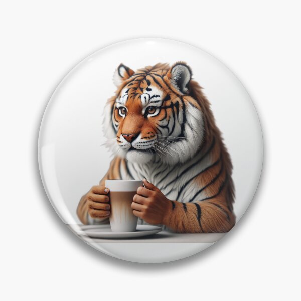 Item preview, Mr Tiger NEEDS his Coffee designed and sold by Cjeanes.
