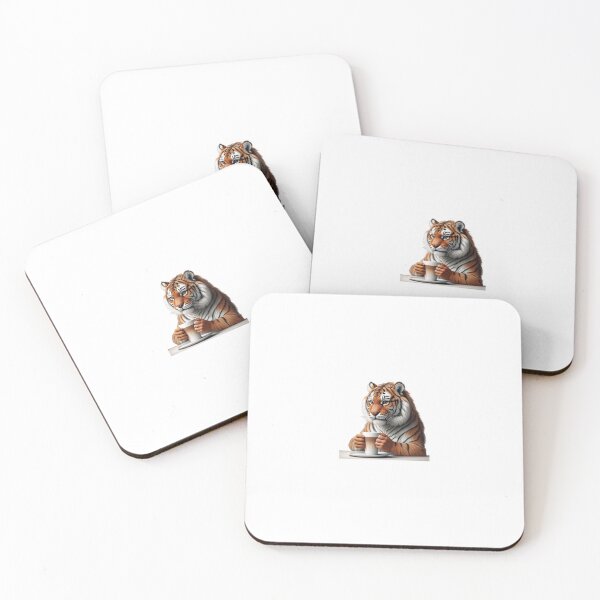 Item preview, Mr Tiger NEEDS his Coffee designed and sold by Cjeanes.