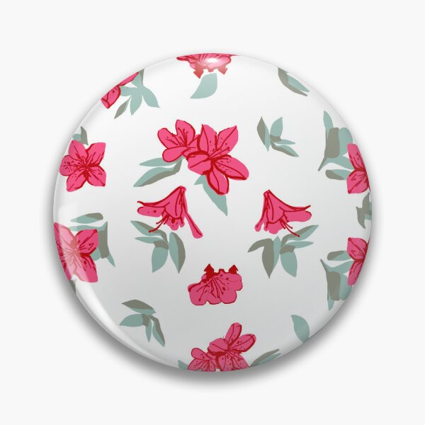 Item preview,  Red azalea on white designed and sold by Eastspacebubble.