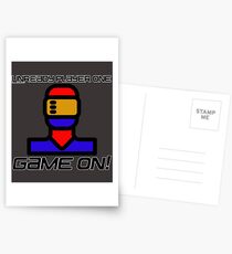 TRENDING T-SHIRTS FOR EVERYONE! UNREADY PLAYER ONE GAME ON! T-SHIRT_ Postcards