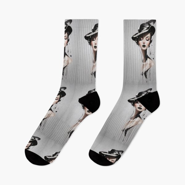 Item preview, Elegant Melancholy Vintage Charm Meets Modern Abstraction designed and sold by ArtComixHaven.