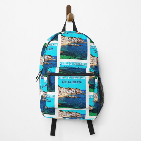 Item preview, Calella de Palafrugell Costa Brava coast travel poster designed and sold by TerradVents.