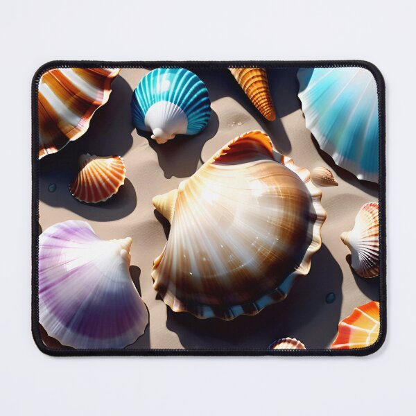 Item preview, Colorful Seashell Pattern Design designed and sold by TheArtOfPat.