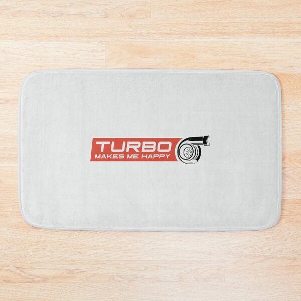 Item preview, Turbo Makes me Happy- Red for Light Background  designed and sold by ApexFibers.