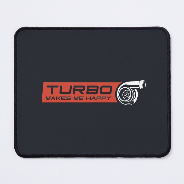 Item preview, Turbo Makes me Happy- Red for Dark Background designed and sold by ApexFibers.