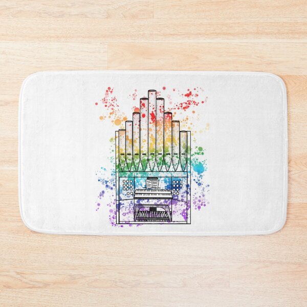 Item preview, Church Organ Rainbow Colours Organist Musician designed and sold by doodlerob.
