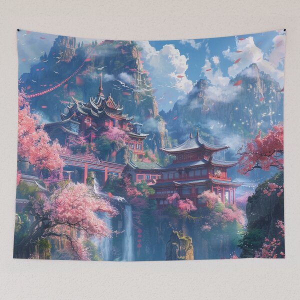 Item preview, Sakura Leaves Dance  designed and sold by kingaiart.