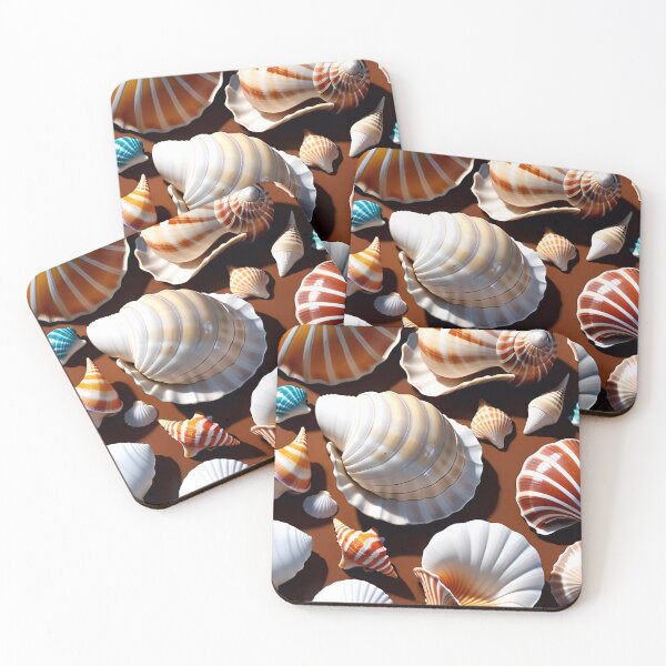 Item preview, Colorful Seashell Pattern Design designed and sold by TheArtOfPat.