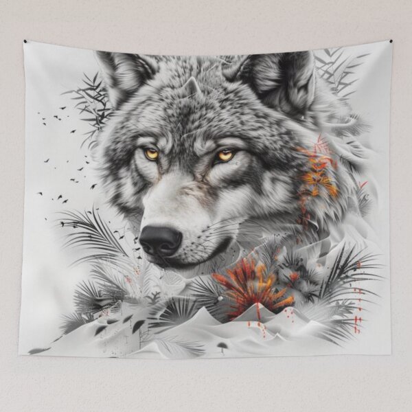 Item preview, Echoes of the Forest, Silent Hunter, Moonlit Sentinel, Tee, Gift designed and sold by Terry-Salsa.