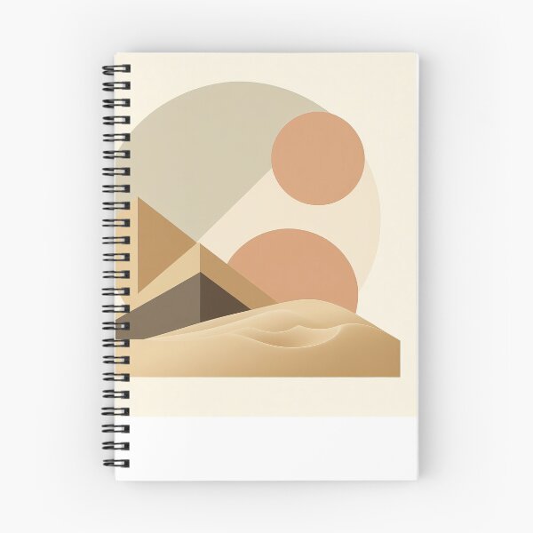 Item preview, Dune II Minimalistic Wallpaper Background Shapes Beige Brown Sand Desert designed and sold by Lichtbildfang.