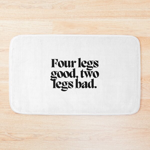 Item preview, Four legs good, two legs bad.  designed and sold by CharmStudio.